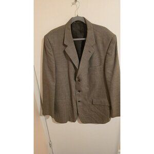 Dario Di Napoli Suit Jacket Blazer Wool Firenze Italy 48L Preppy Wedding Holiday